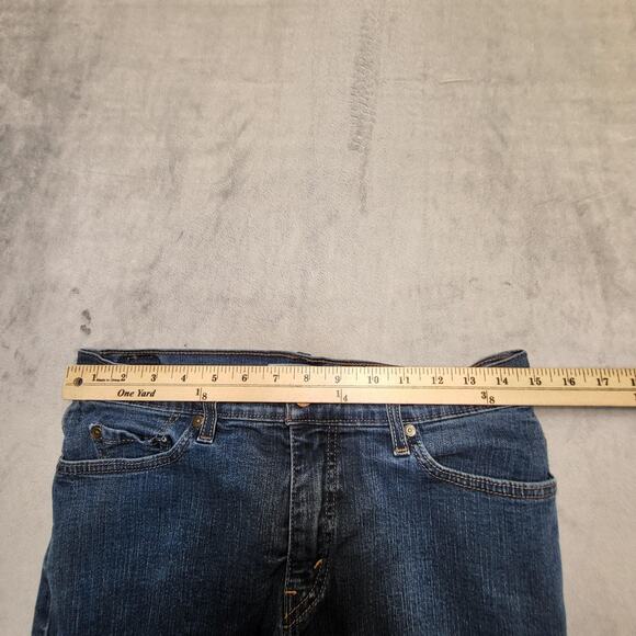 Levi's 512 Jeans Womens 12 Blue Boot Cut Perfectly Slimming Stretch Medium Wash - Picture 8 of 12